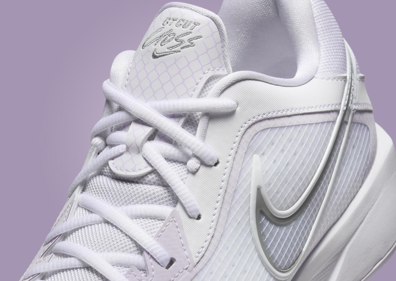 Nike GT Cut Cross Barely Grape Tongue Detail