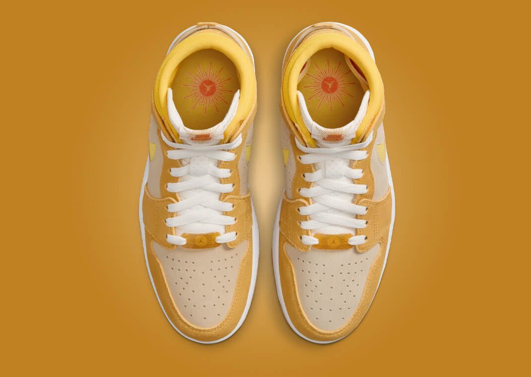 Nike Air Jordan 1 ZOOM AIR ホワイト/イエロー The Air Jordan 1 High Zoom CMFT 2 Citron Tint Releases Fall 2023