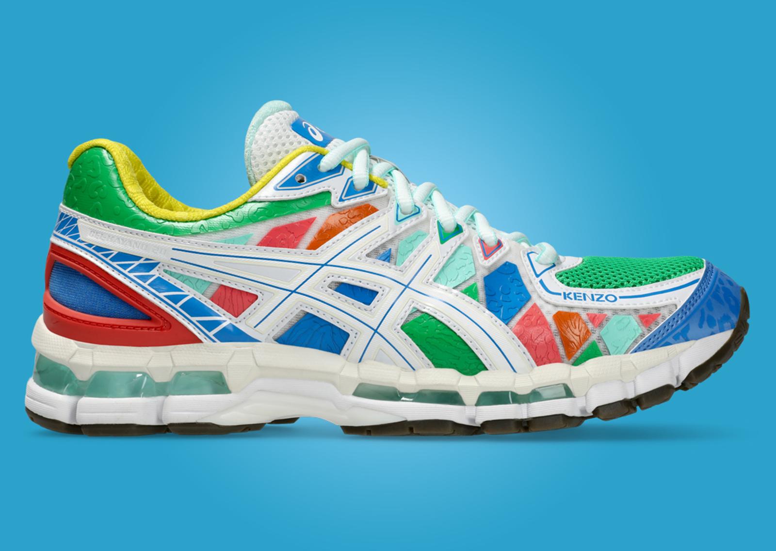 Kenzo x Asics Gel-Kayano 20 Multi-ColorLateral