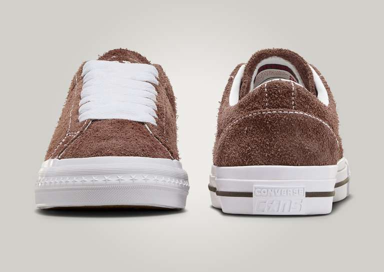 Quartersnacks x Converse One Star Pro Ox Brown Toe and Heel