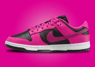 The Women’s Exclusive Nike Dunk Low Fierce Pink Black Releases Holiday 2023