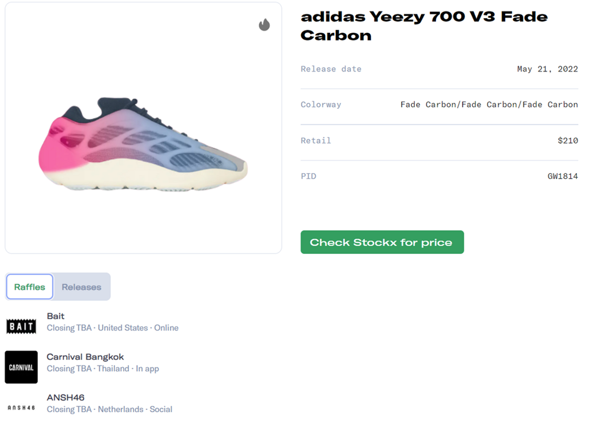 Yeezy 2024 700 raffle