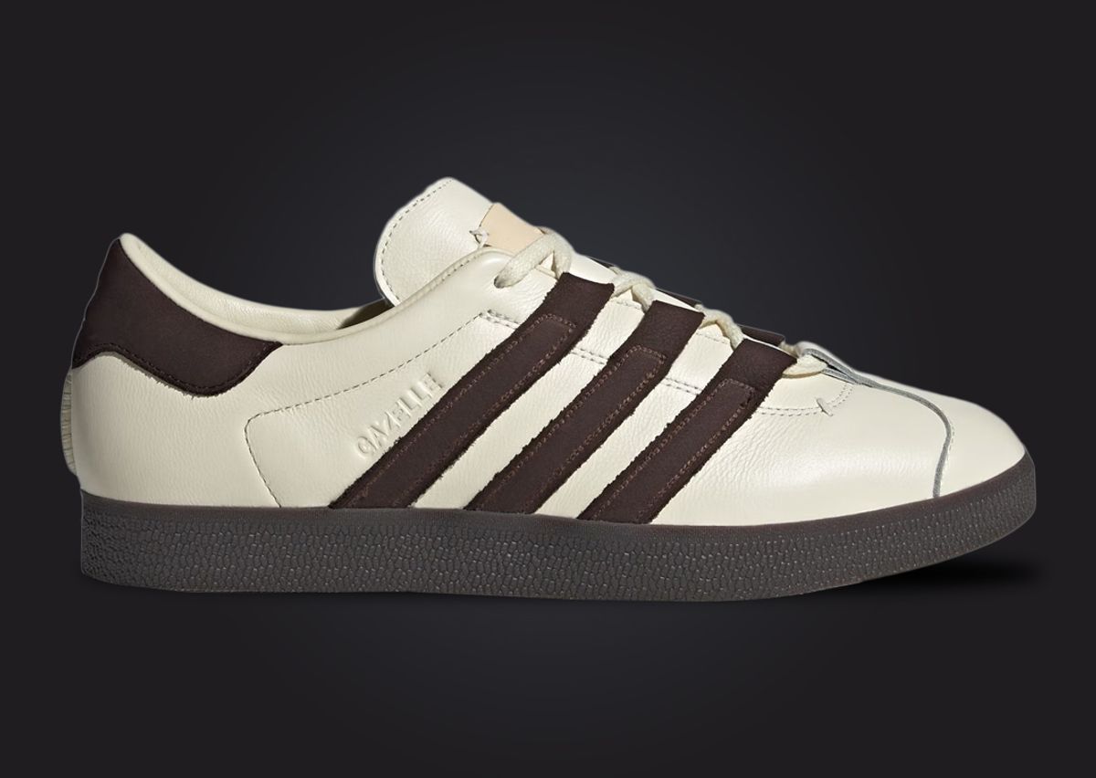 Foot Industry x adidas Gazelle Cream Brown Lateral