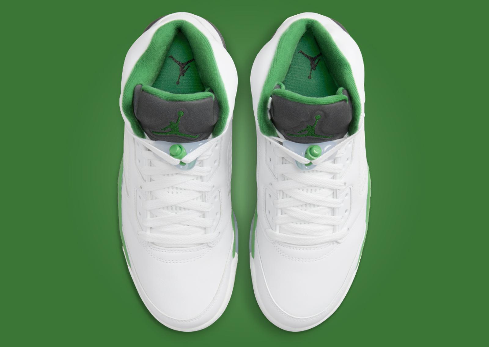 Air Jordan 5 Retro Lucky Green (W) Top