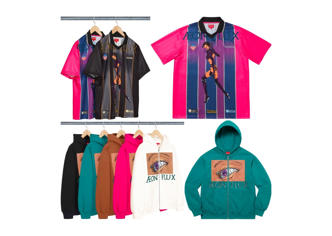 ウェア Supreme Aeon Flux Soccer Jersey 22ss Supreme/Aeon Flux Soccer Jersey | Supreme 22ss