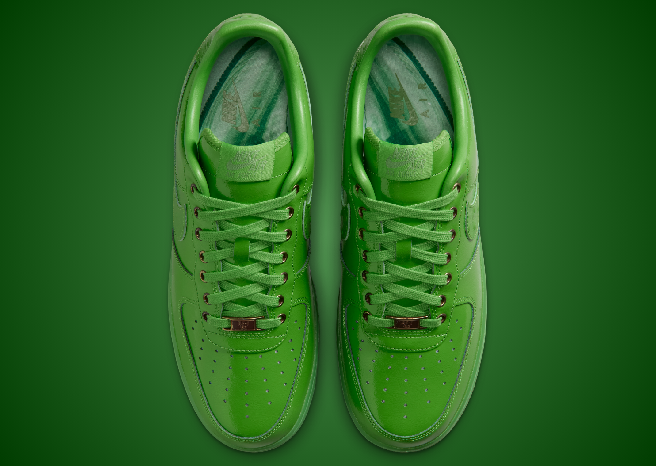 Iconic: Nike's Latest LX Air Force 1 Icon Green Apple Adds Ostrich