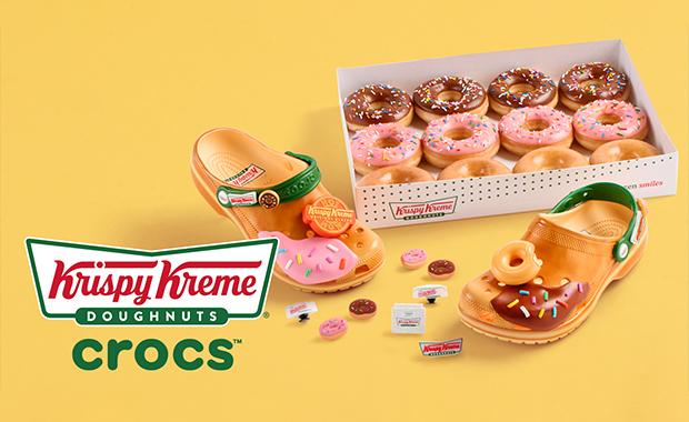 Krispy Kreme x Crocs Classic Clog