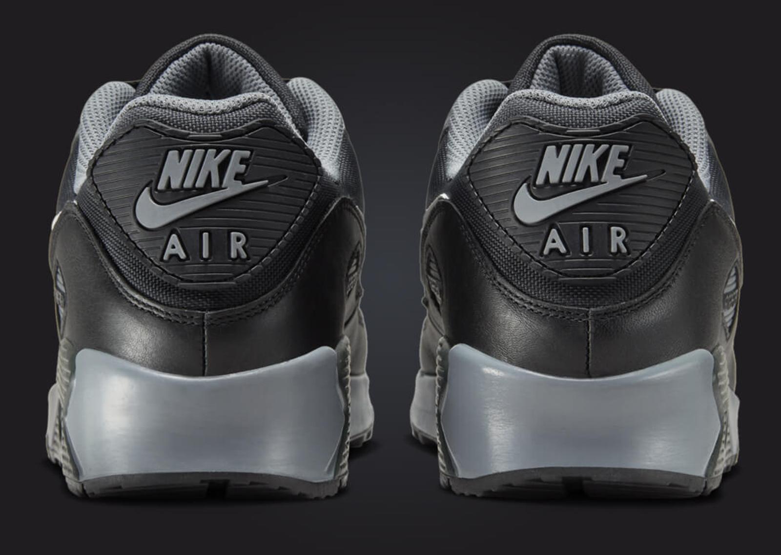 Nike Air Max 90 Gore-Tex Dark Smoke Grey Black Back