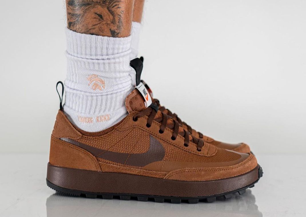 Tom Sachs x NikeCraft General Purpose Shoe Brown Another Look