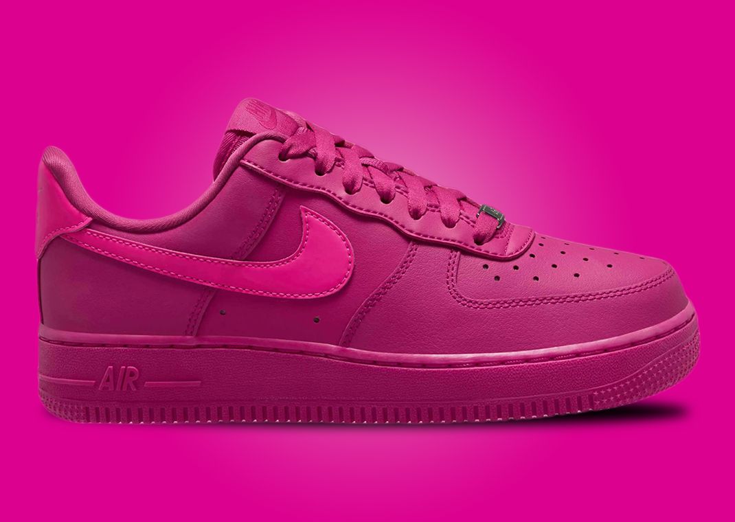 Neon on sale pink af1