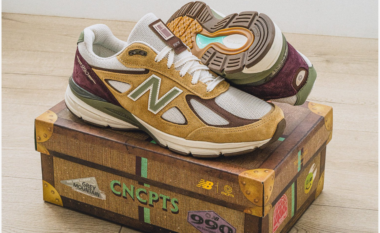 Concepts x New Balance 990v4 Made in USA