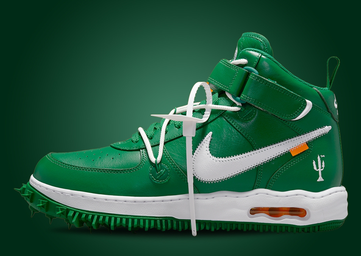 HOW TO STYLE: Off-White x Nike Air Force 1 Mid Pine Green en 2023