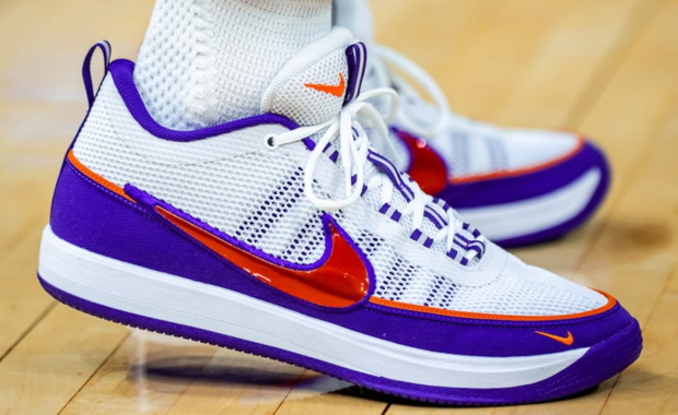 Devin Booker Wears Nike Book 2 Suns Spiridon PE