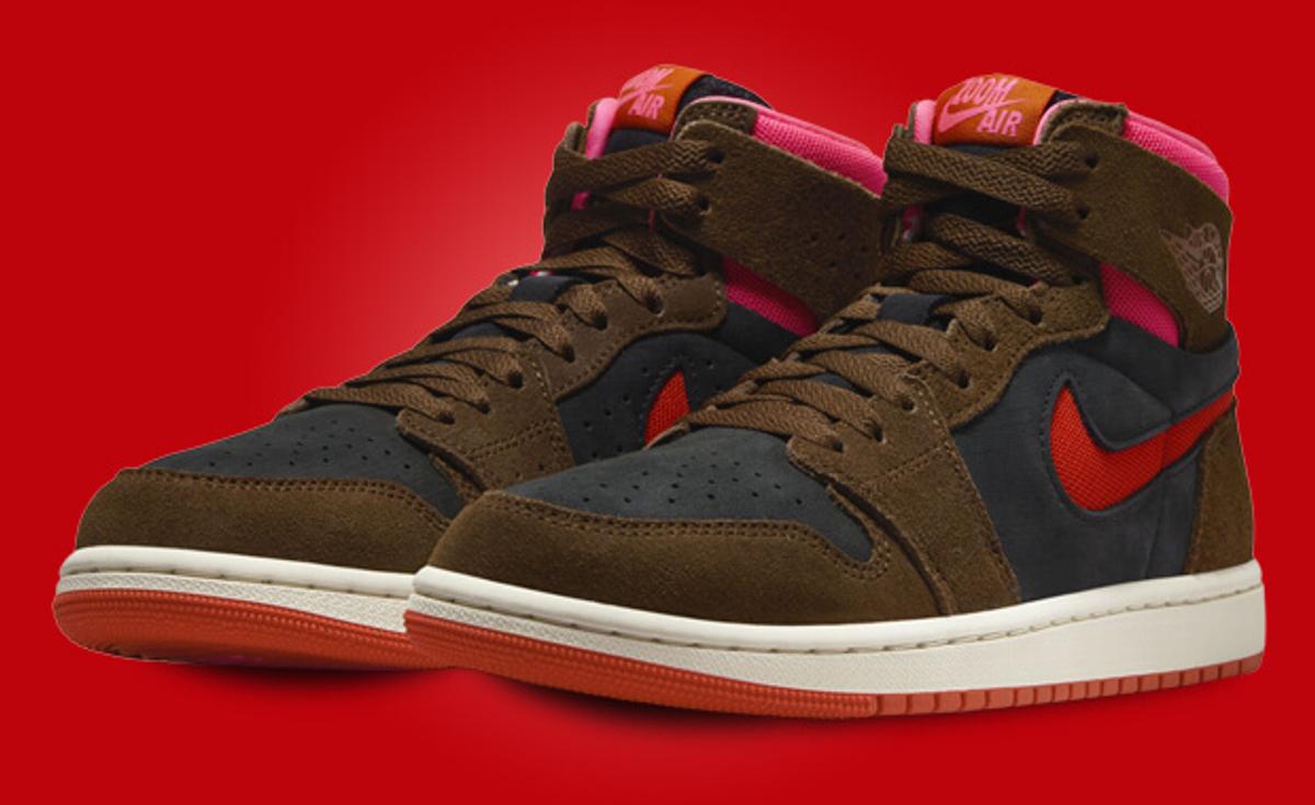 The Air Jordan 1 High Zoom CMFT 2 Cacao Wow Picante Red Releases Holiday 2023