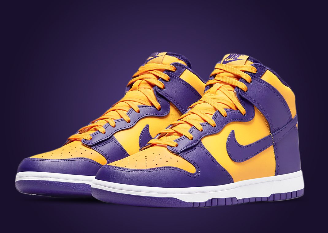 Another Lakers Themed Nike Dunk Is On The Way