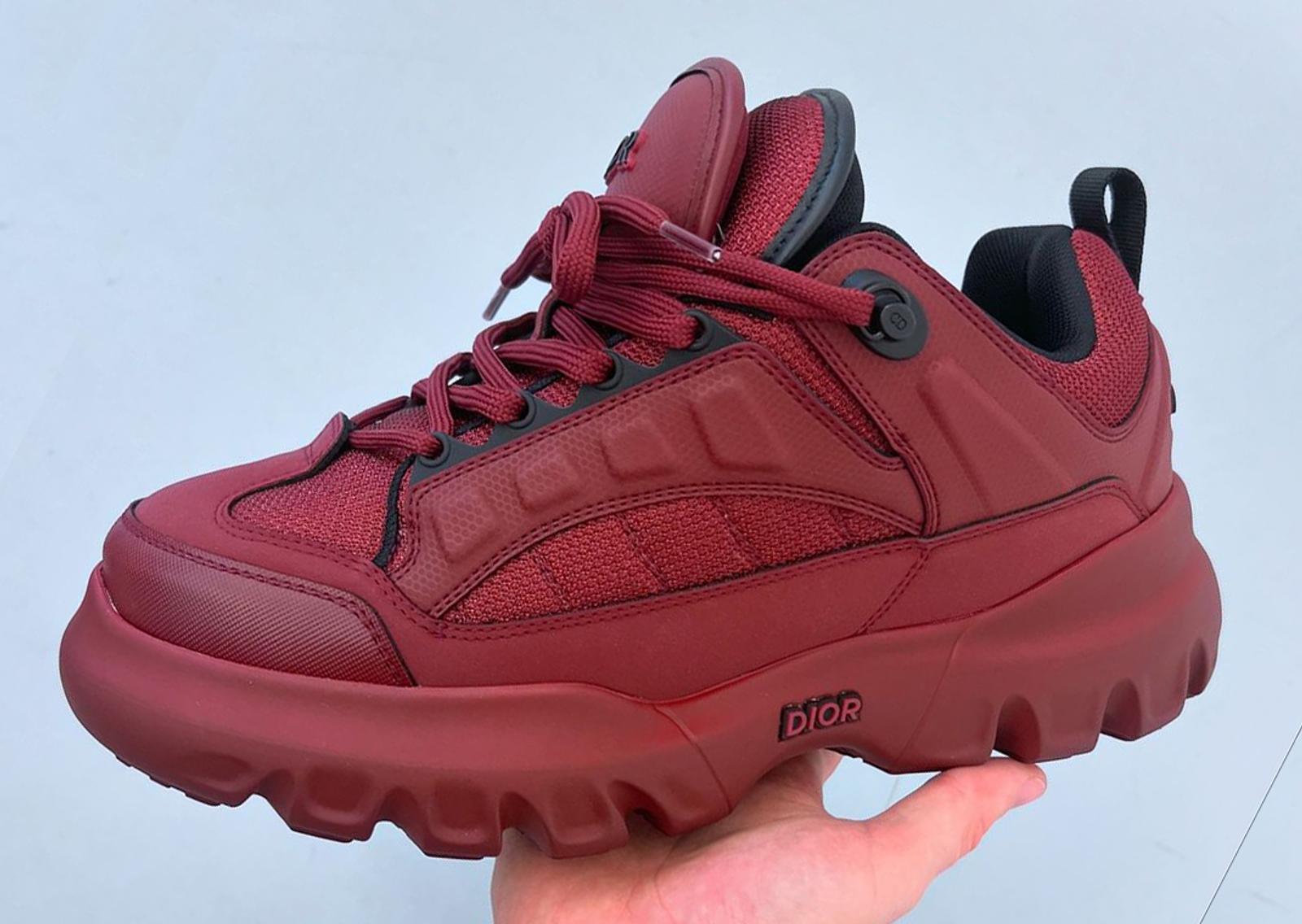 Lewis Hamilton x Dior Snow Sneaker Red Lateral