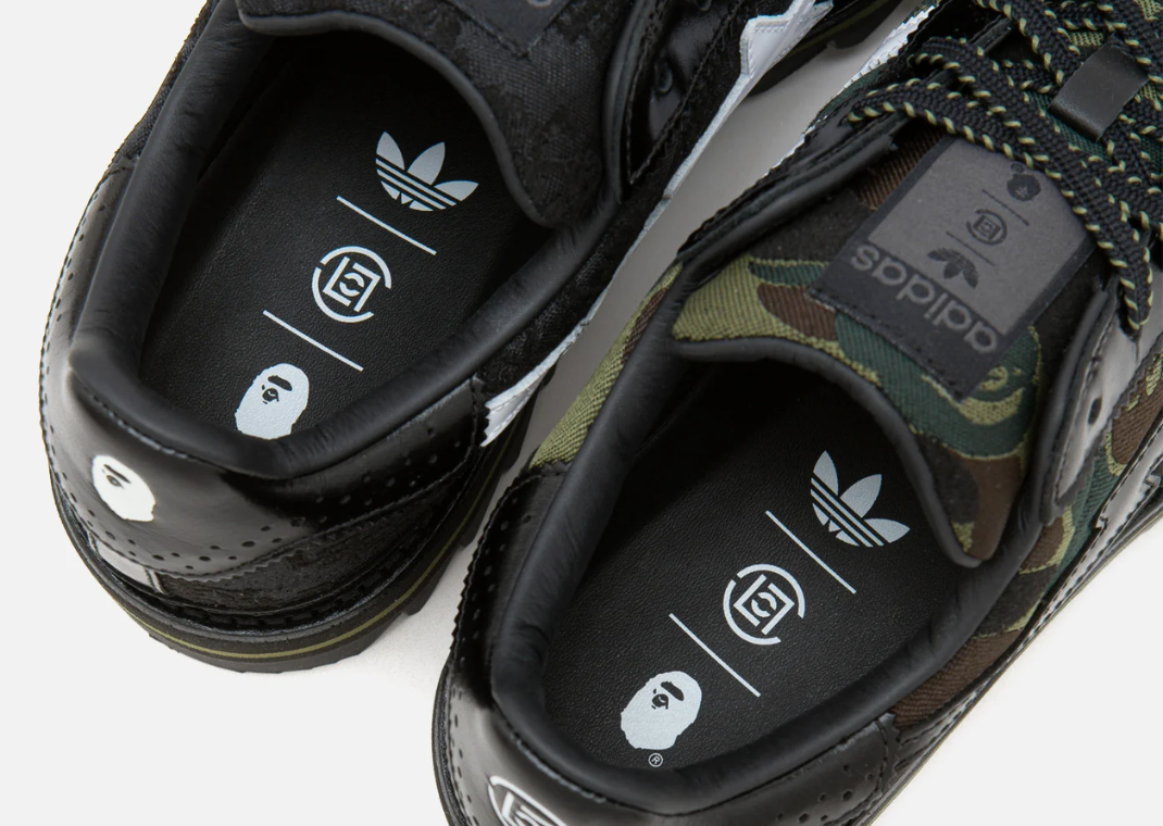 adidas gazelle silver green womens adidas x Bape Superstar 80s main image 1