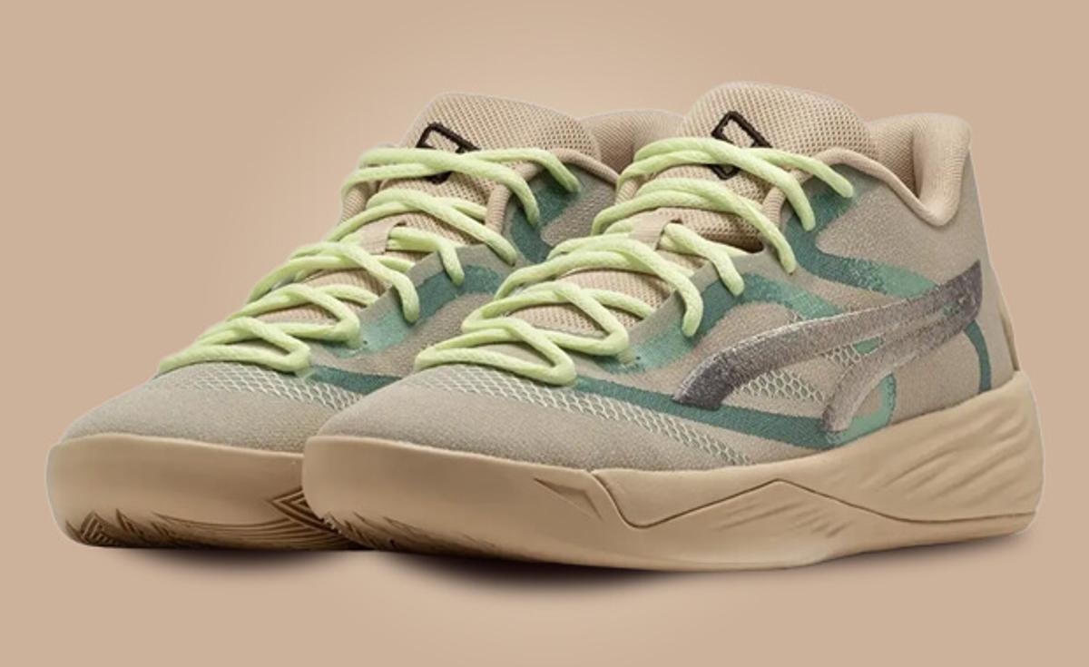 The Puma Stewie 2 Earth Gets Bright Green Accents