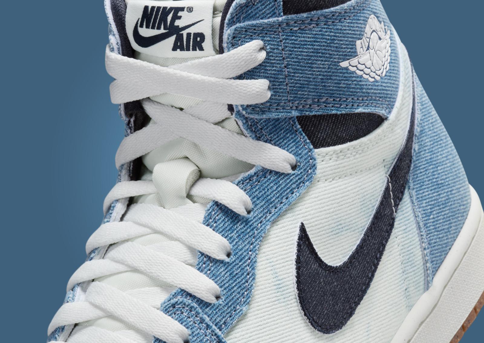 Air Jordan 1 Retro High OG Denim Tongue Detail