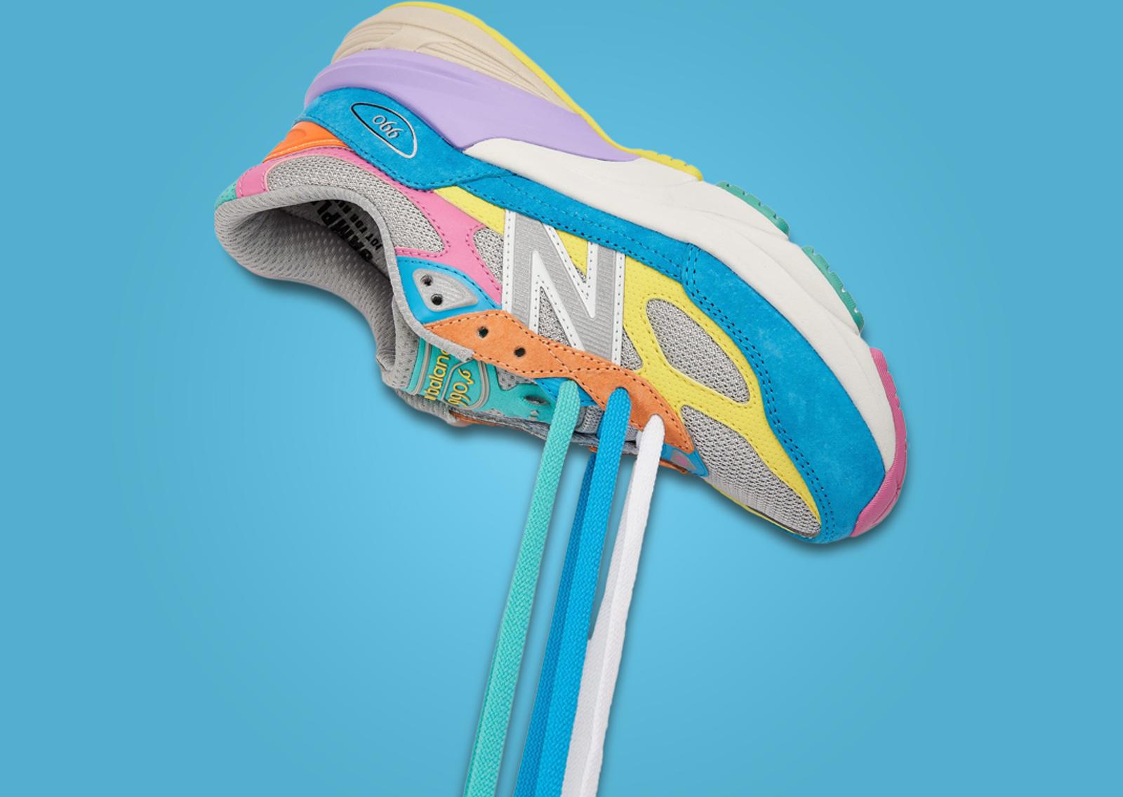 DTLR-Exclusive New Balance 990v6 Gelato Detail