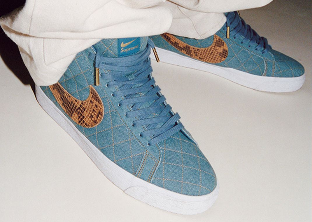 Supreme Gives An Official Look At Their Upcoming Nike SB Blazer