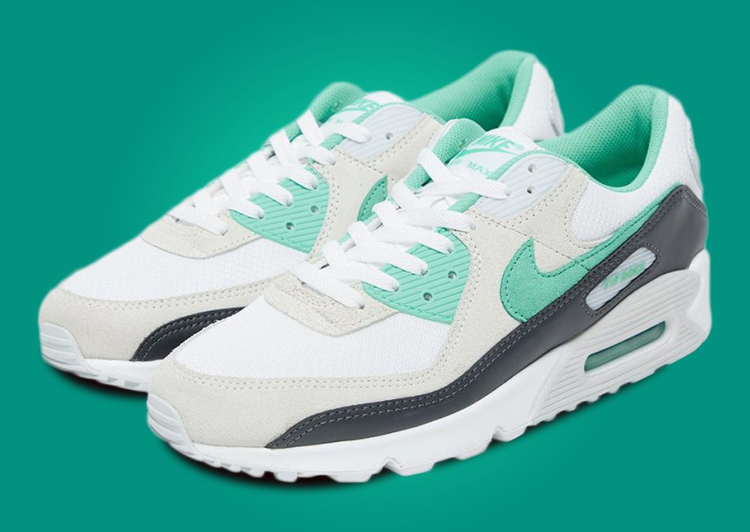Spring Green Accents Bloom On The Nike Air Max 90