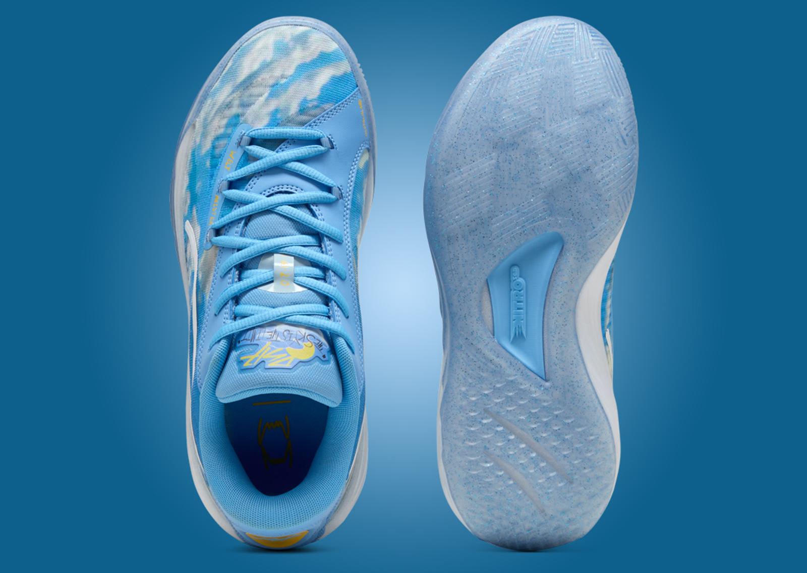 Dennis Schröder x Puma All-Pro Nitro Sky's The Limit Top and Outsole