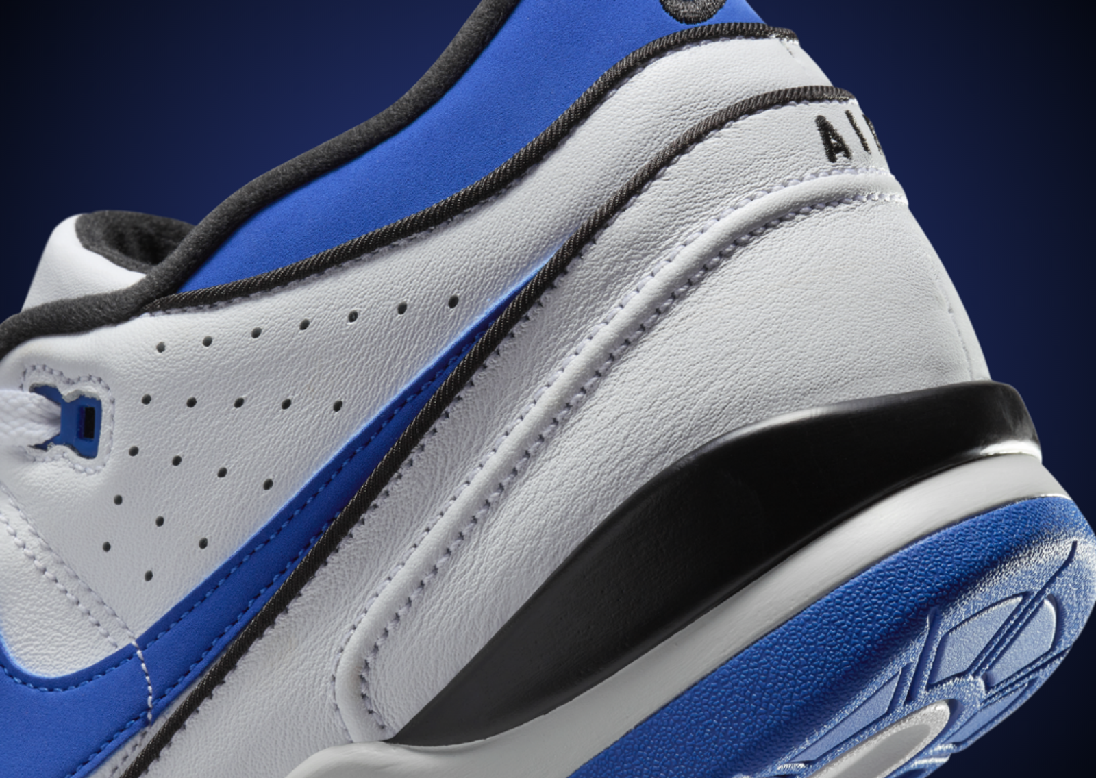 Nike Air Alpha Force 88 Game Royal Heel Detail