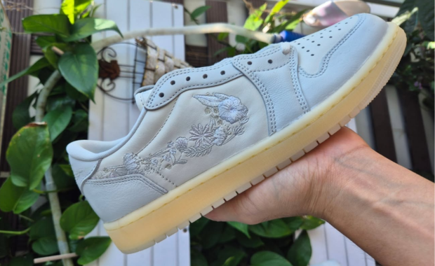 Air Jordan 1 Retro Low OG Floral Swoosh