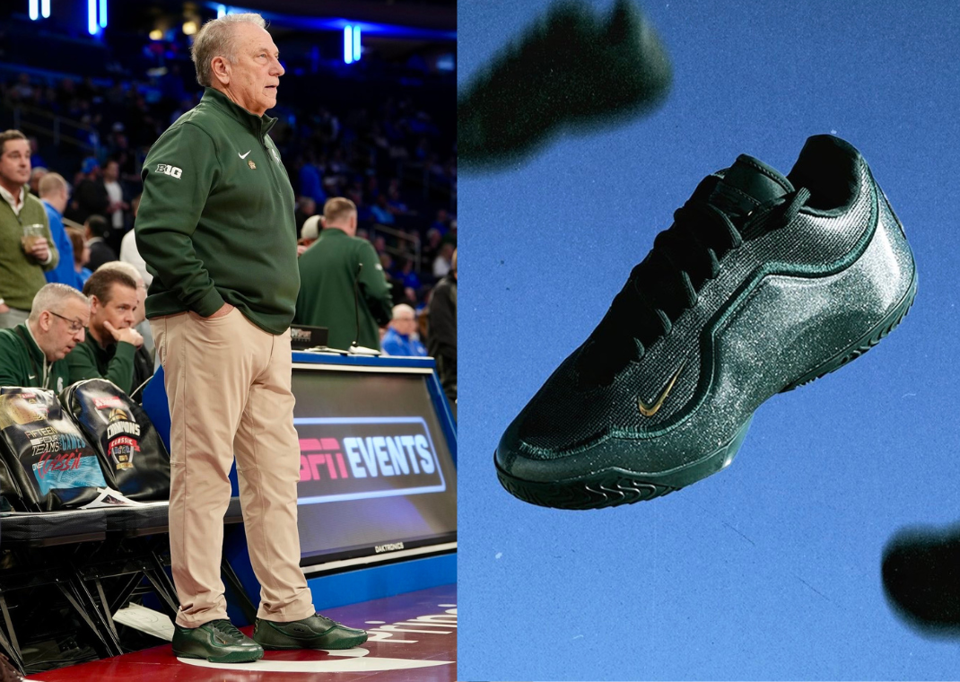 Coach Izzo Rocked Nike LeBron 23 Michigan State PE for Upset Win