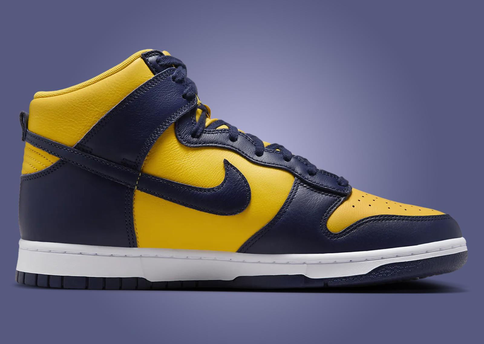 Nike Dunk High Michigan (2025) Medial