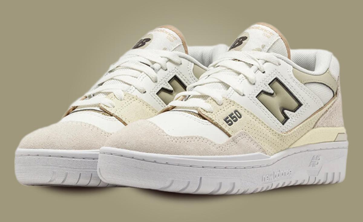 The New Balance 550 Cooks With Sea Salt and Olive