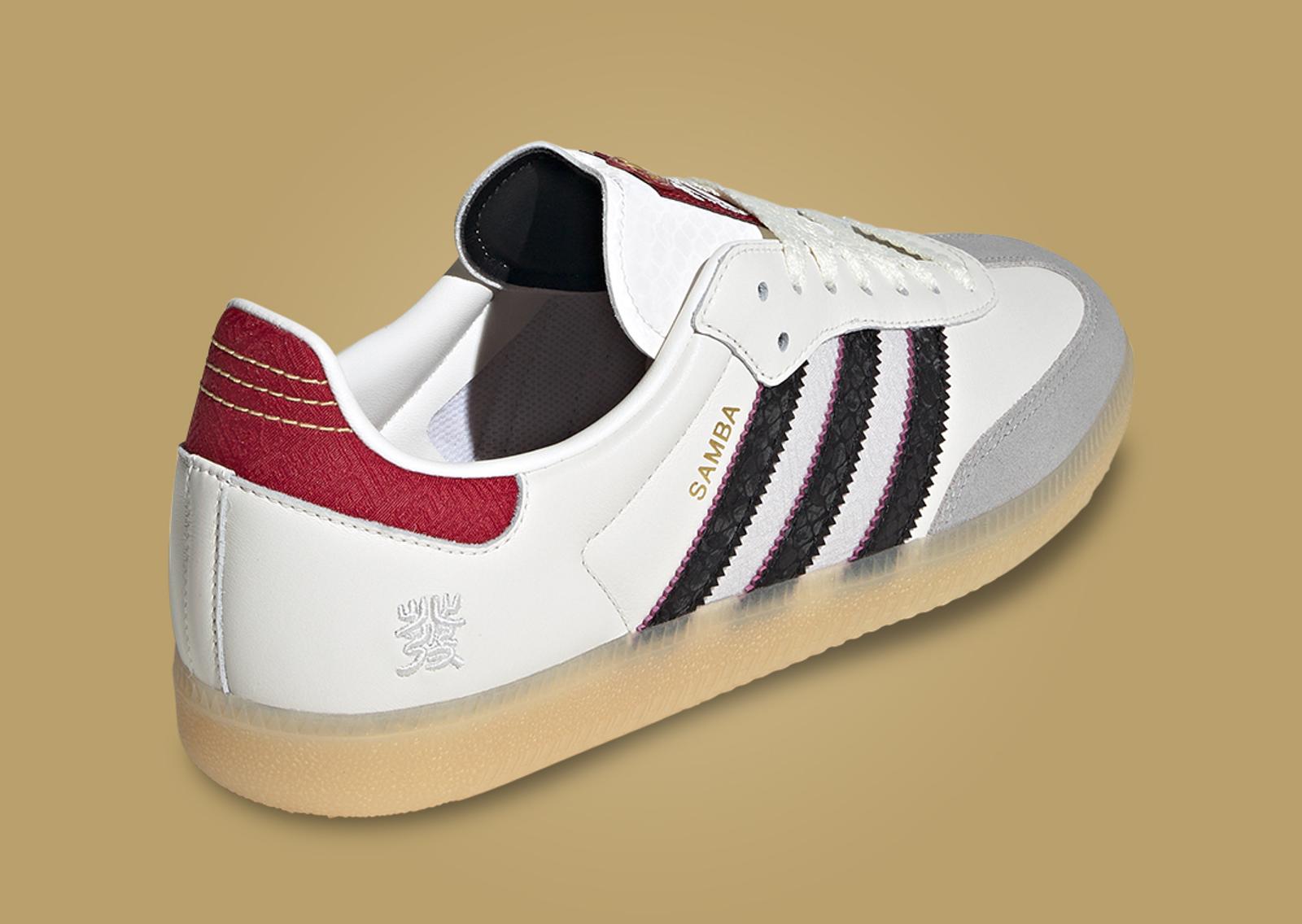 adidas Samba OG Year of the Snake Heel Angle