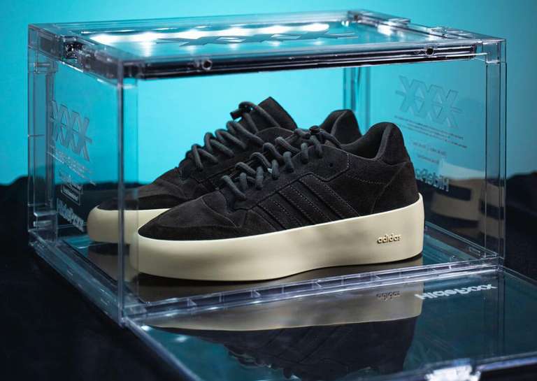 The Fear of God Athletics x adidas The 86 Low Black Releases Holiday 2023