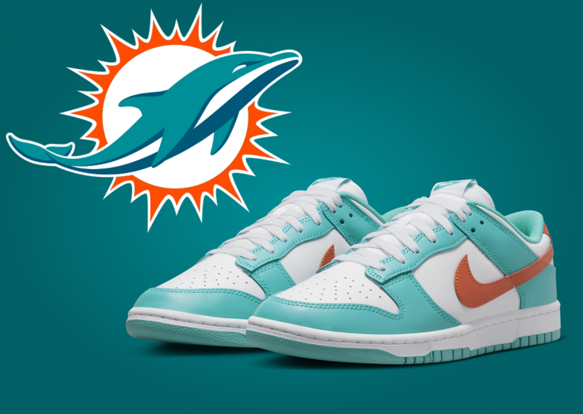 Miami dolphin colored hot sale nikes