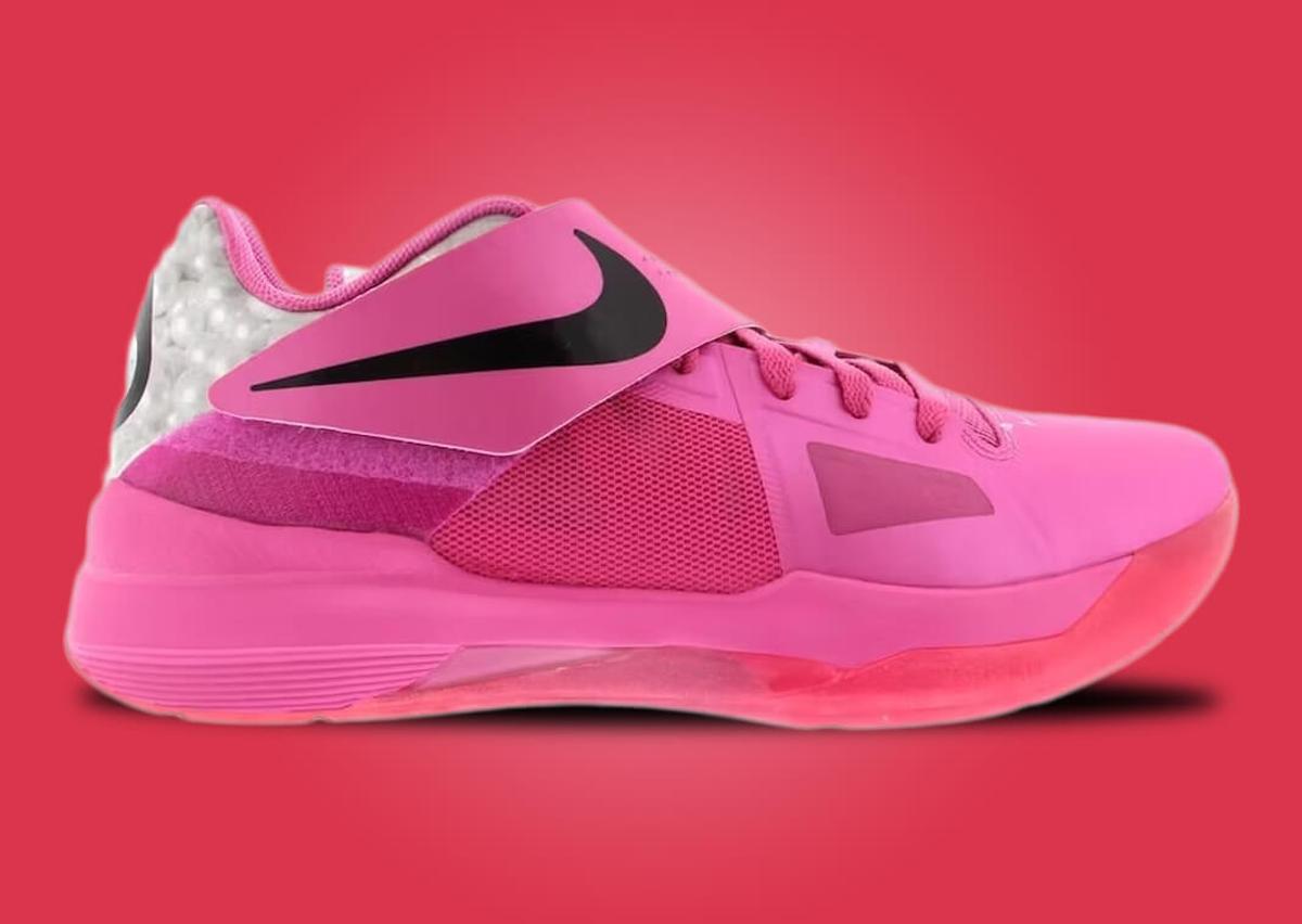 Nike KD 4 Aunt Pearl Side View