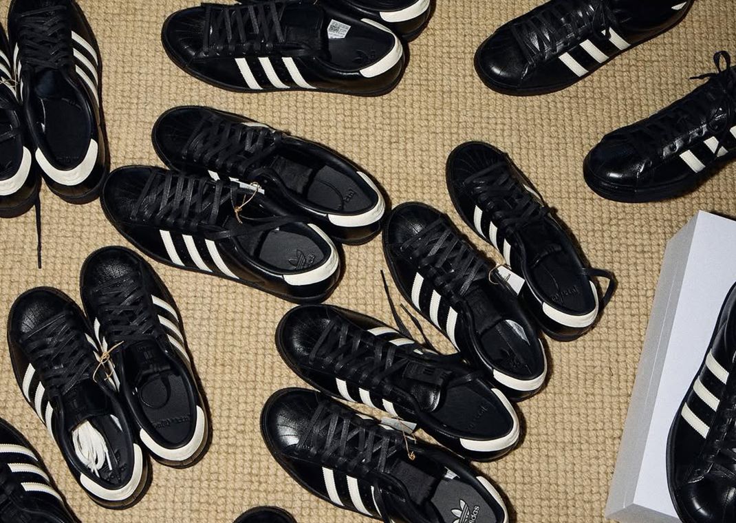 Ronnie Fieg's Kith x adidas Superstar Made in Germany Black Tie