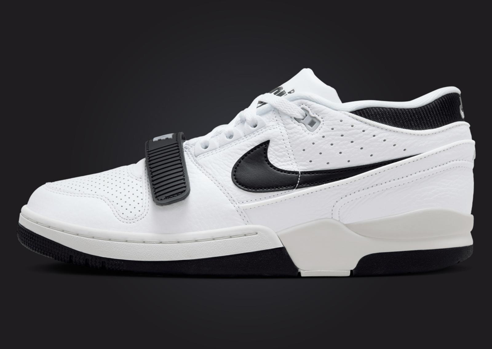 Nike Air Alpha Force 88 White Black Lateral