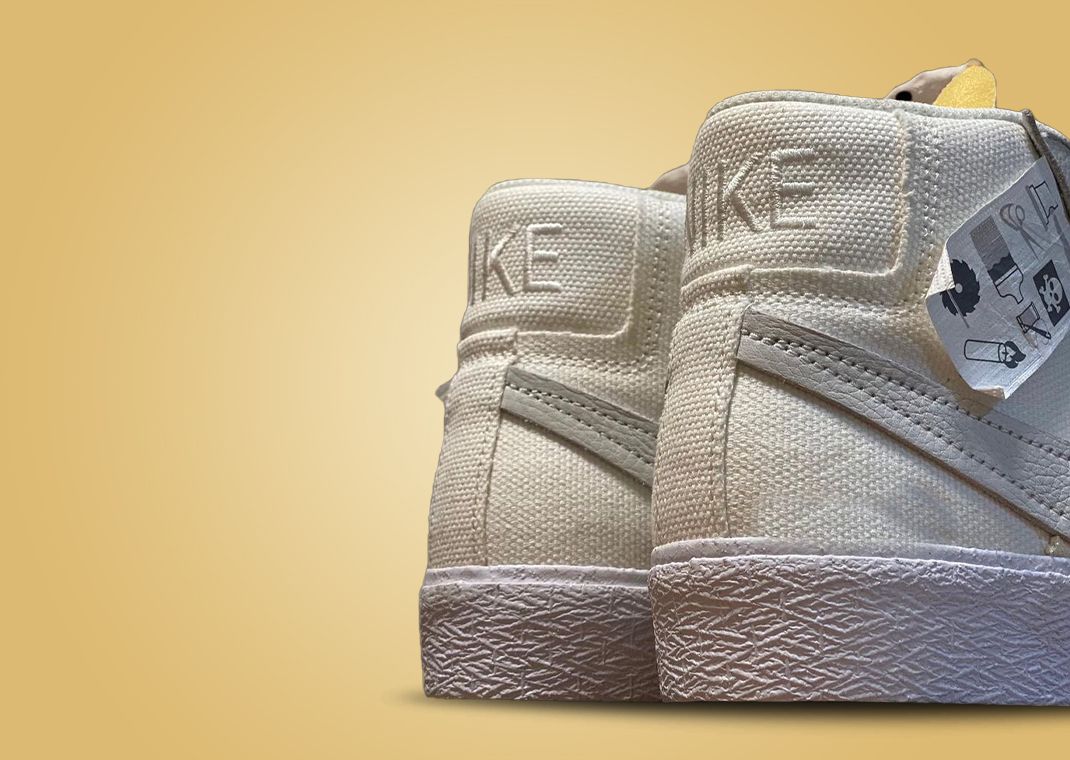 This Nike SB Zoom Blazer Mid Plus Comes Plastered With