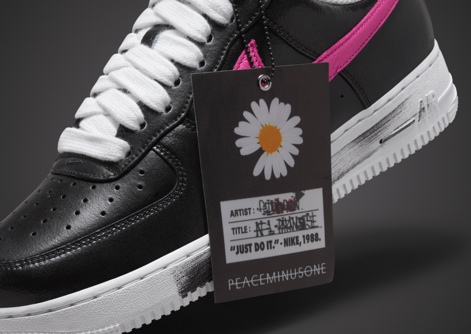 PEACEMINUSONE x Nike Air Force 1 Low Para-Noise 3.0 Detail