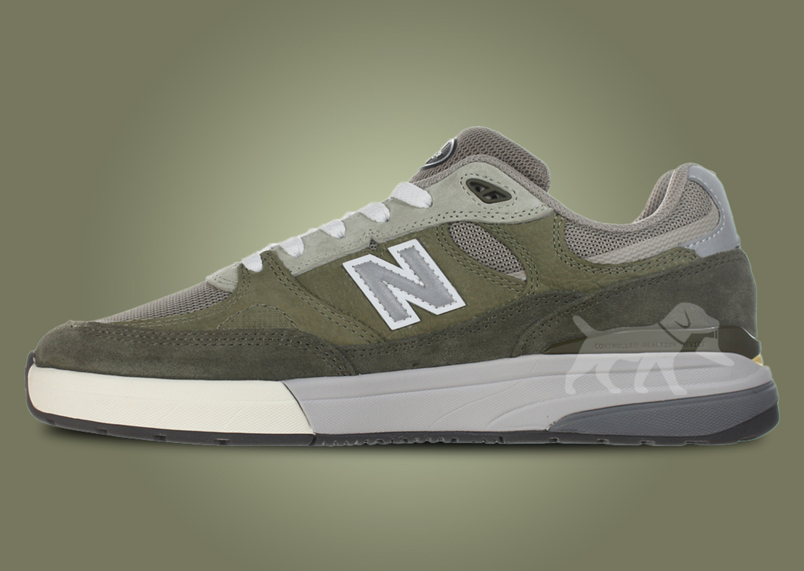 New Balance Numeric Andrew Reynolds 933 Olive Medial