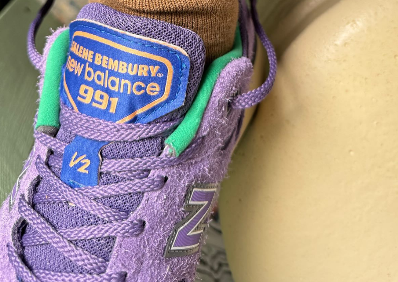 Salehe Bembury x New Balance 991v2 Made in UK