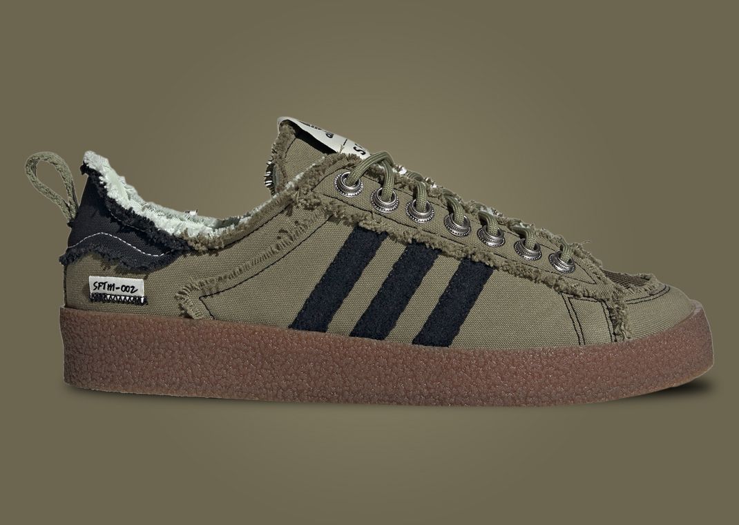 The SFTM x adidas Campus 80s Focus Olive Releases December 2023