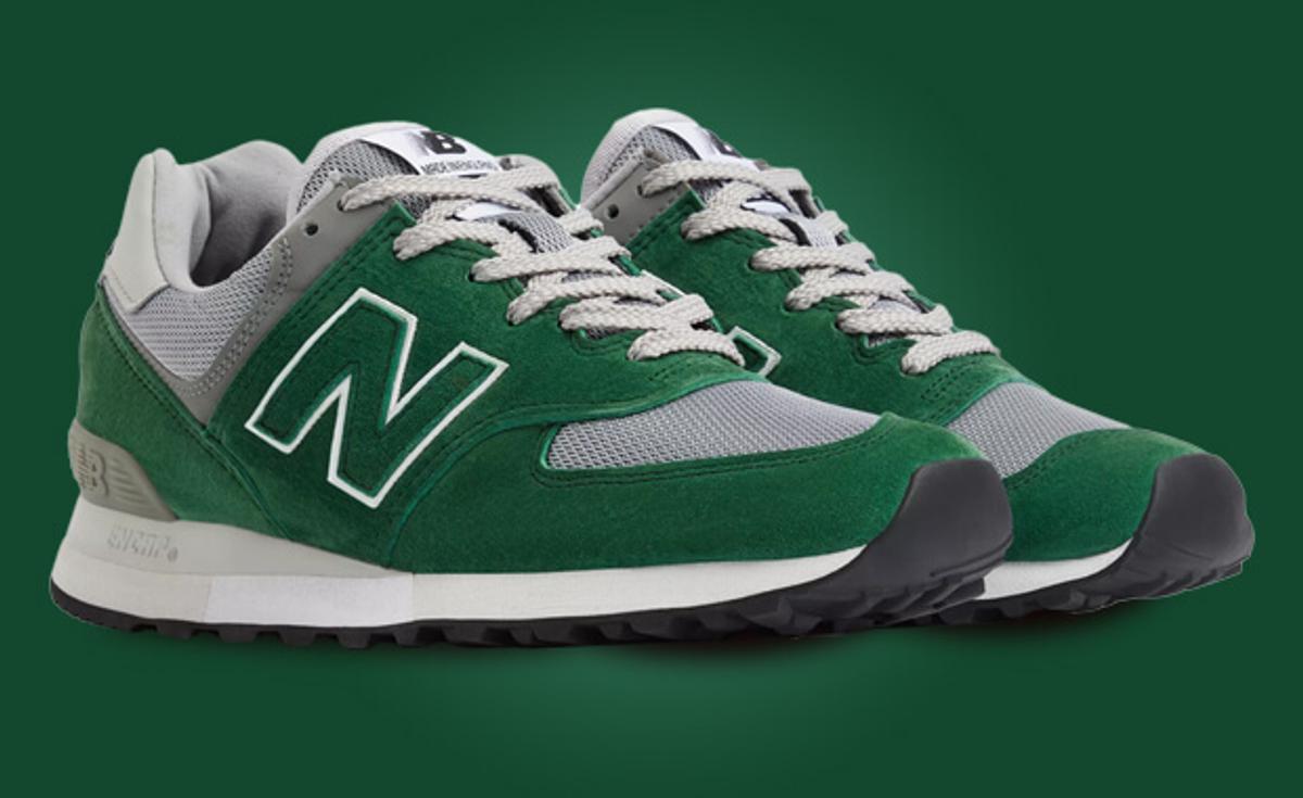 The New Balance 576 Made in UK Green Grey Releases in 2023