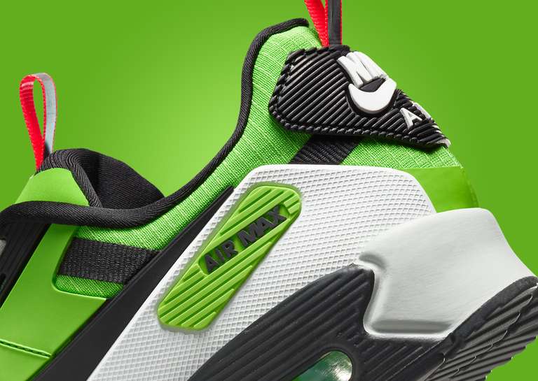 Nike Air Max 90 Drift Action Green Heel