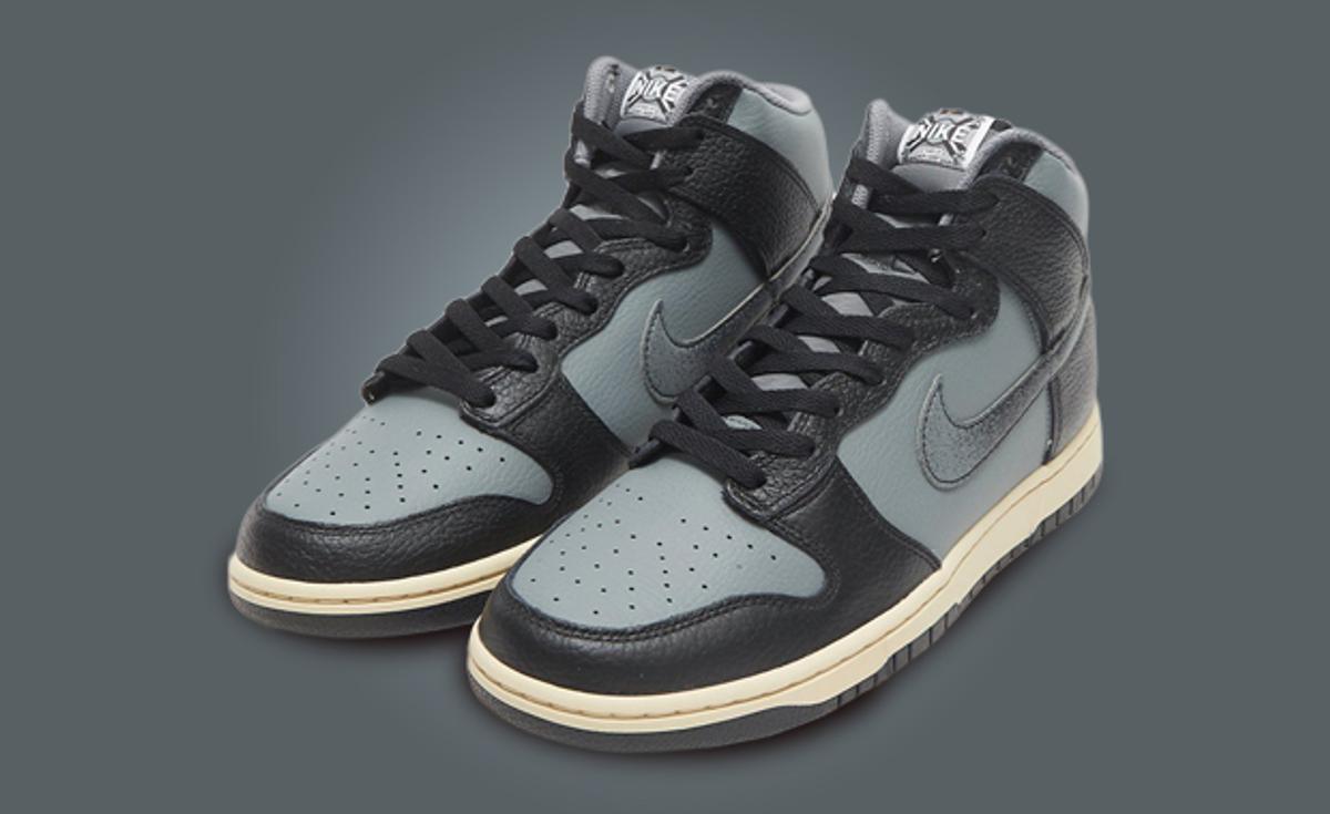 Keep It Classic With This Grey Black Nike Dunk High