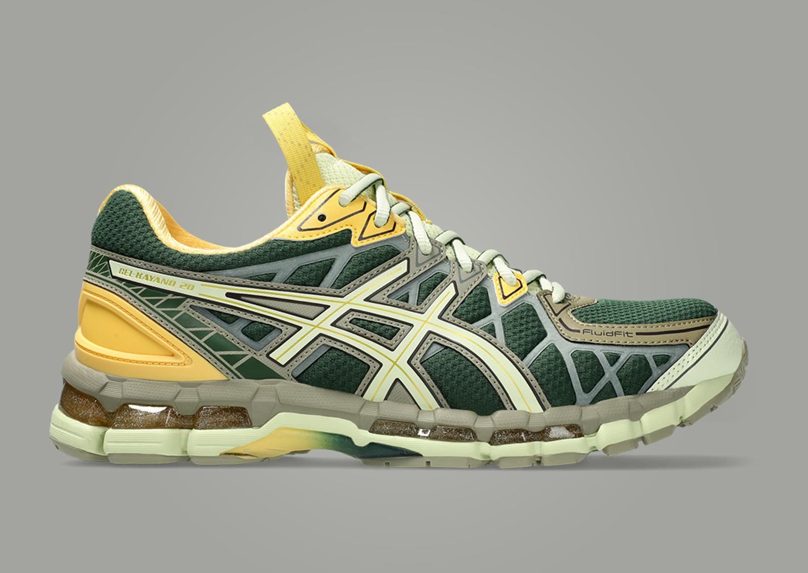 Kiko Kostadinov x Asics UB10-S Gel-Kayano 20 Hunter Green Lateral