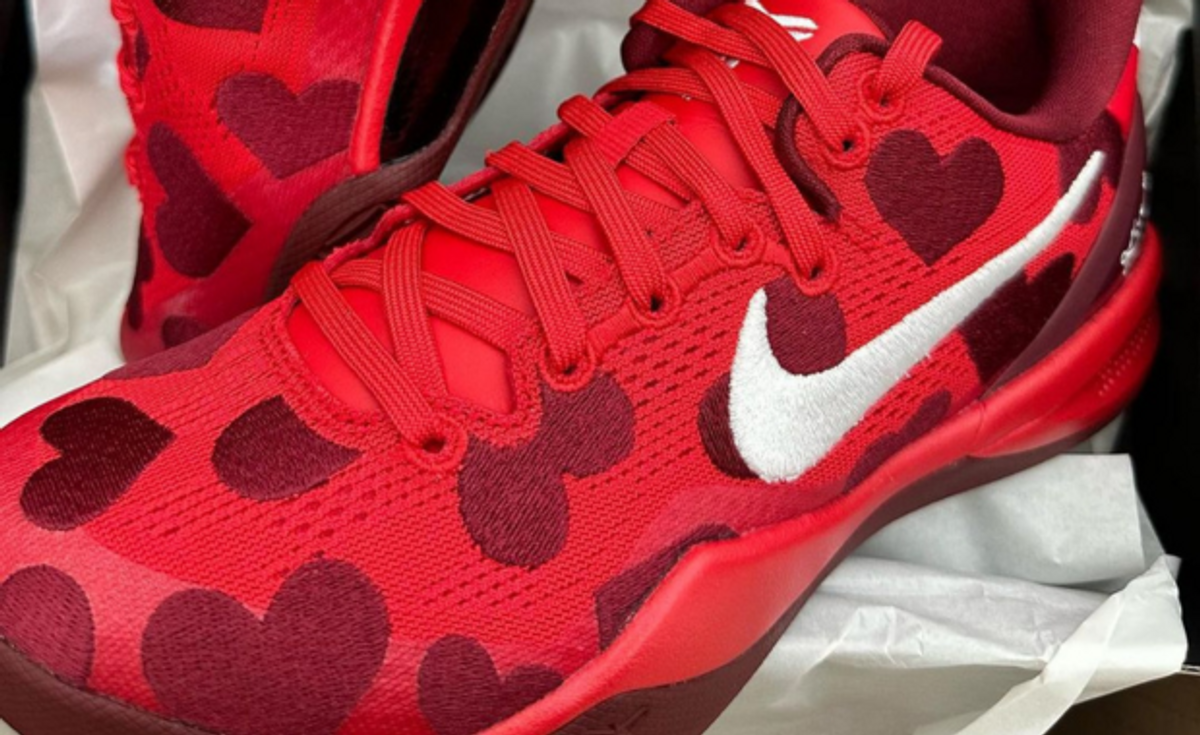 Vanessa Bryant Shares Her Nike Kobe 8 Protro Valentine's Day PE