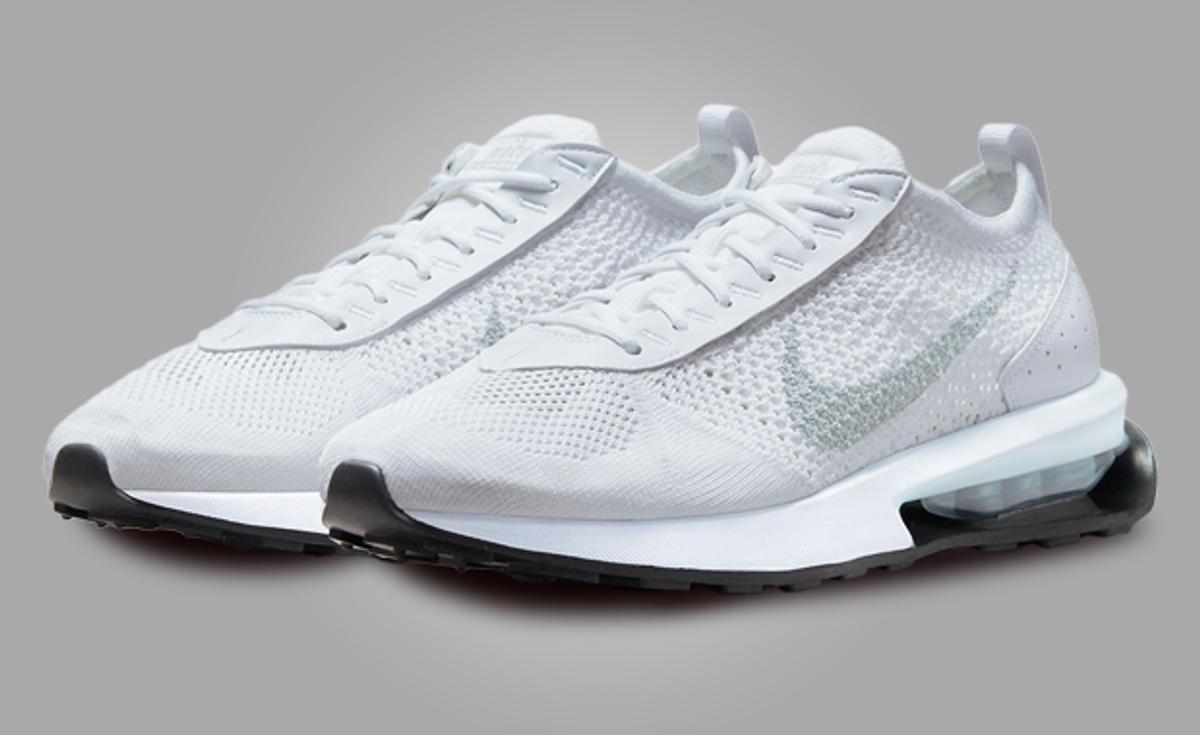 It Doesn't Get Cleaner Than The Nike Air Max Flyknit Racer NN White Pure Platinum