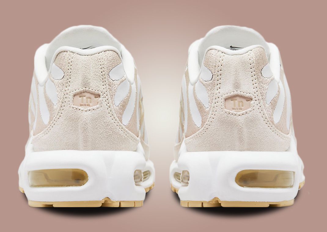 Nike's Air Max Plus Premium Gets Glazed In Pale Vanilla